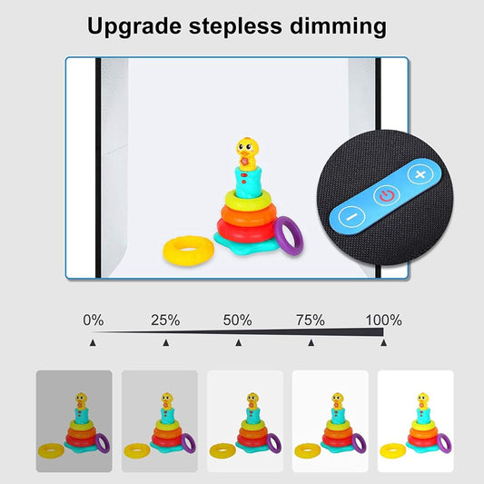 25cm Mini Table Top Light Box