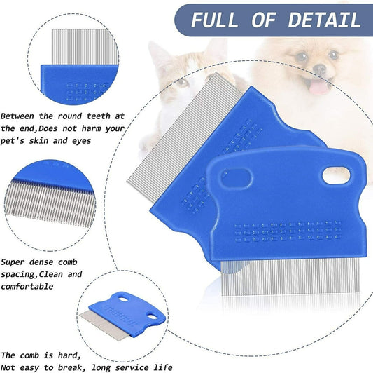 Pet Grooming Comb-Blue