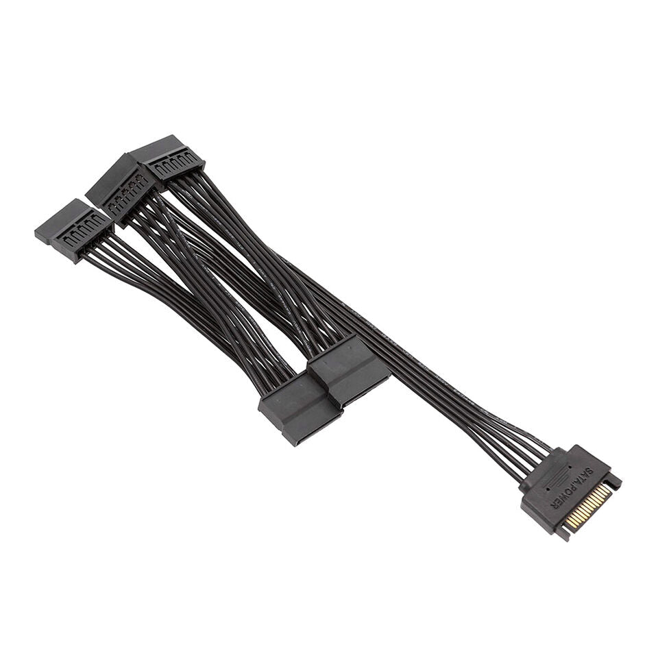 15Pin SATA To 5SATA Hard Drive Splitter Adapter Cable
