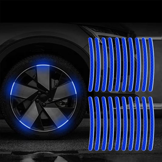 Car Wheel Hub Reflective Sticker