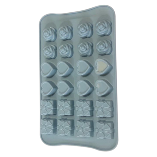 Gift,Heart & Rose Chocolate Mould