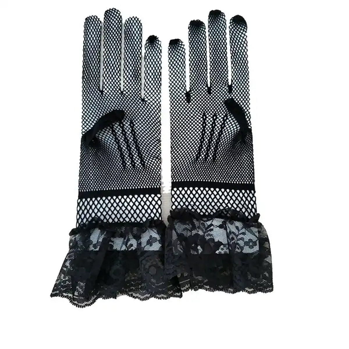 1 Pair Elegant Lace Short Gloves
