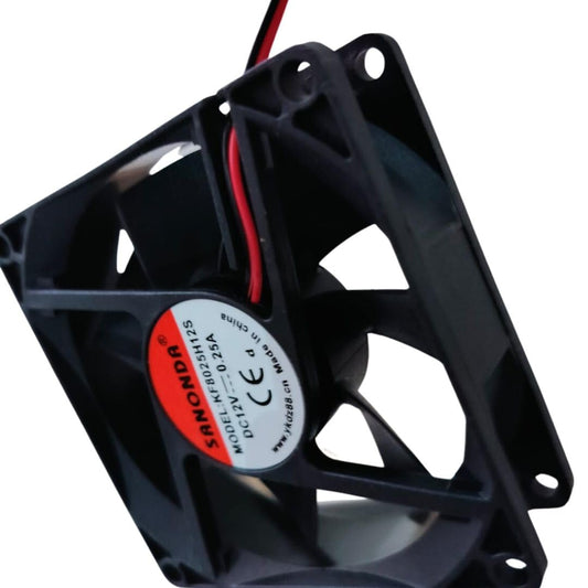 80mmx80mmx25mm 12V Quiet Cooling Fan for Desktop PC Mini ITX HTPC Computer Case Fan