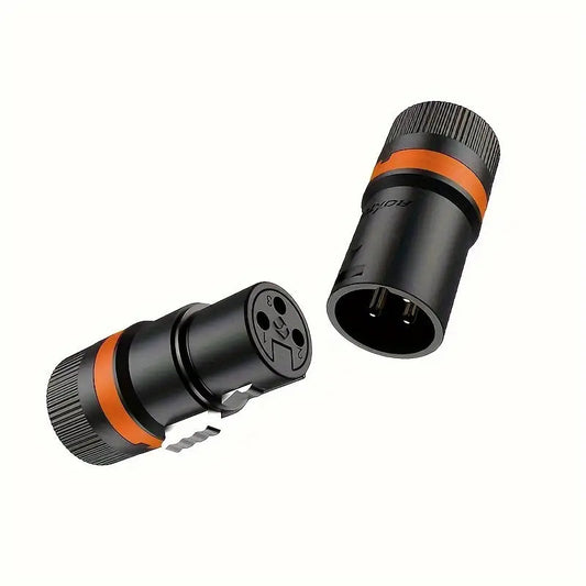 1Pair /XLR Male & Female Compatible With Microphones, Mixers