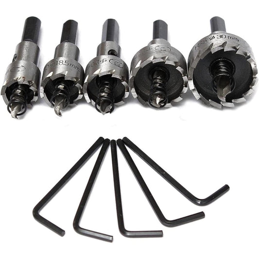 5pcs 16-30mm Saw Cutter Drill Bit Set