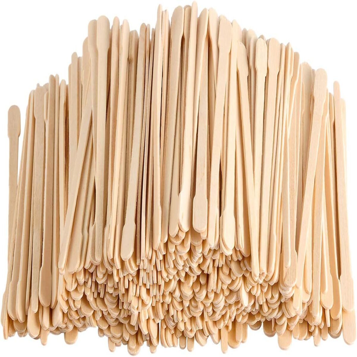100PCS Wooden Wax Sticks