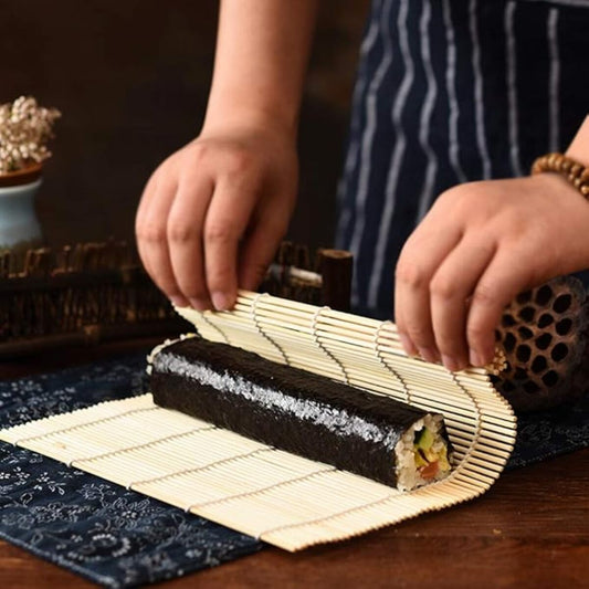 Japanese Bamboo Sushi Mat Rolling Maker