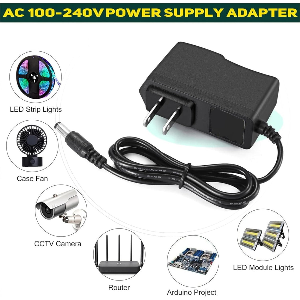 6V 1A Power Supply Adapter