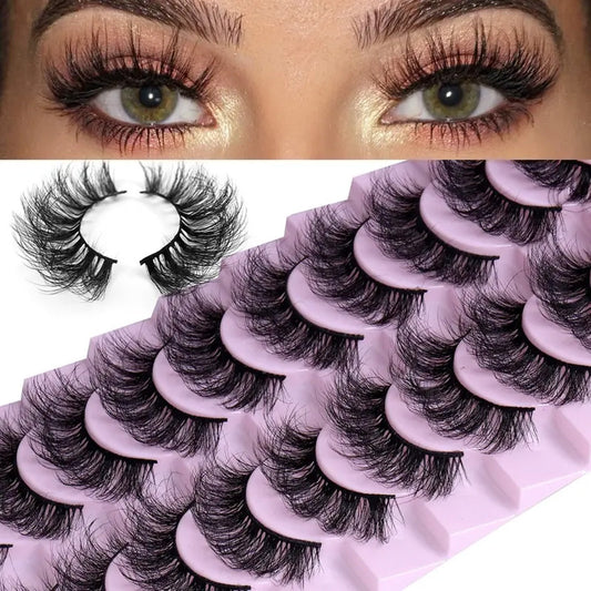 3D Faux Mink Lashes Natural False Eyelashes