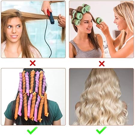 18Pcs Magic Hair Curlers
