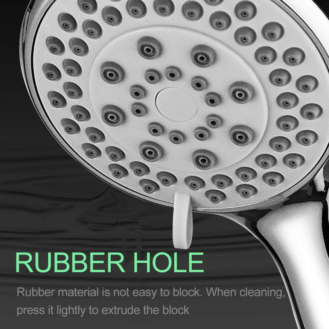 5 Spray Pressure Shower Head