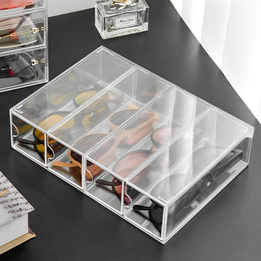 1Pcs Multi-Layer Sunglasses Organizer Rack Plastic storage