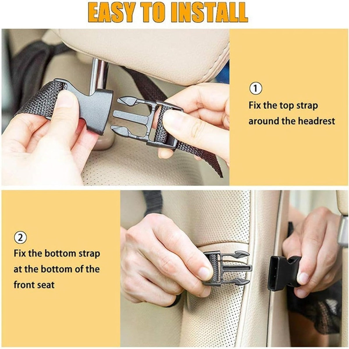 Car Back Seat Organiser