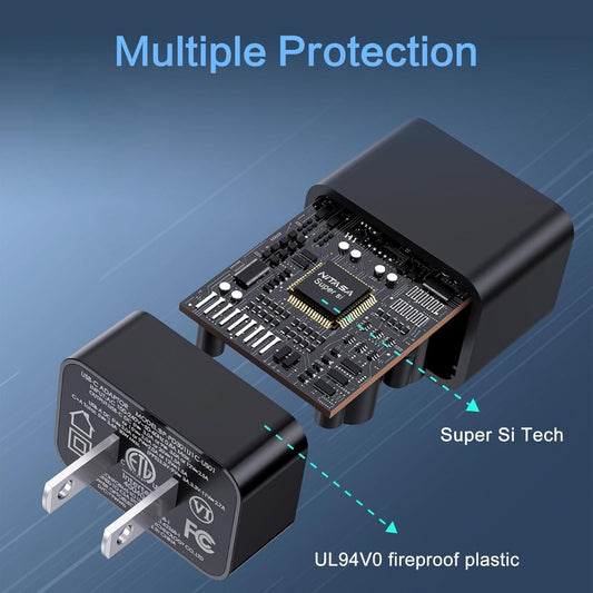 Universal 36W Quick Charging 3.0 Fast Charging Adapters
