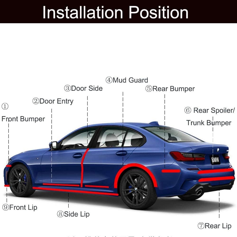 Car Bumper & Door Edge Guards - 5CM/ 1METER