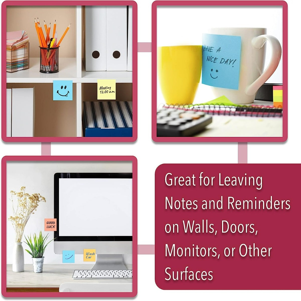 100Sheet Sticky Notes-100Pads
