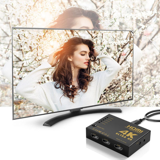 5-Port HDTV Switch Splitter with Push Button