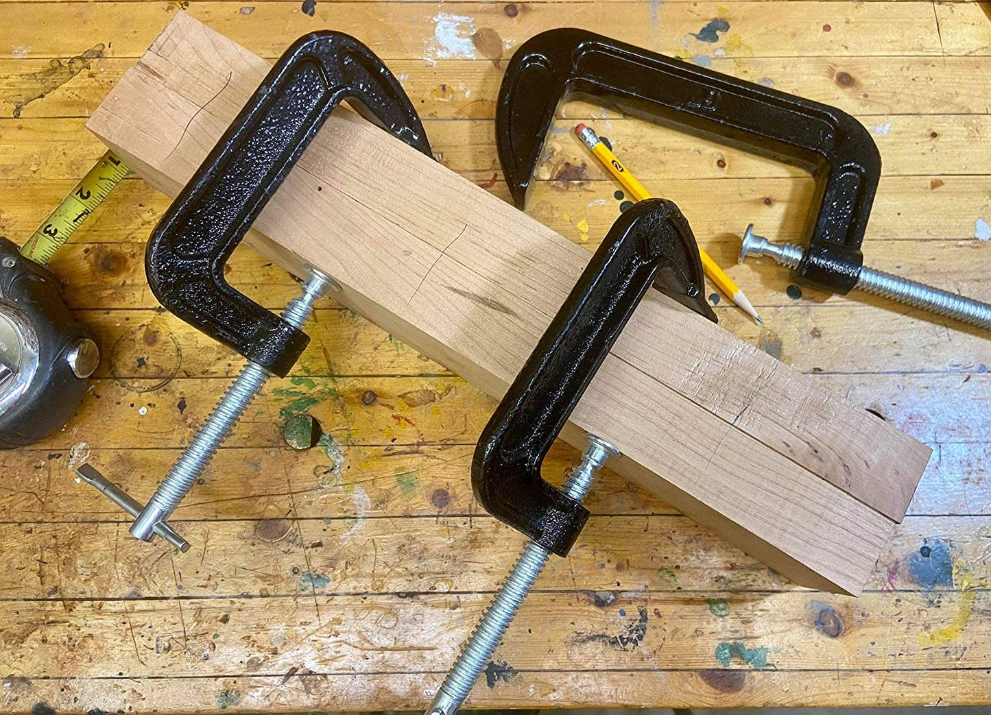Malleable Iron Hand Grip C Clamp