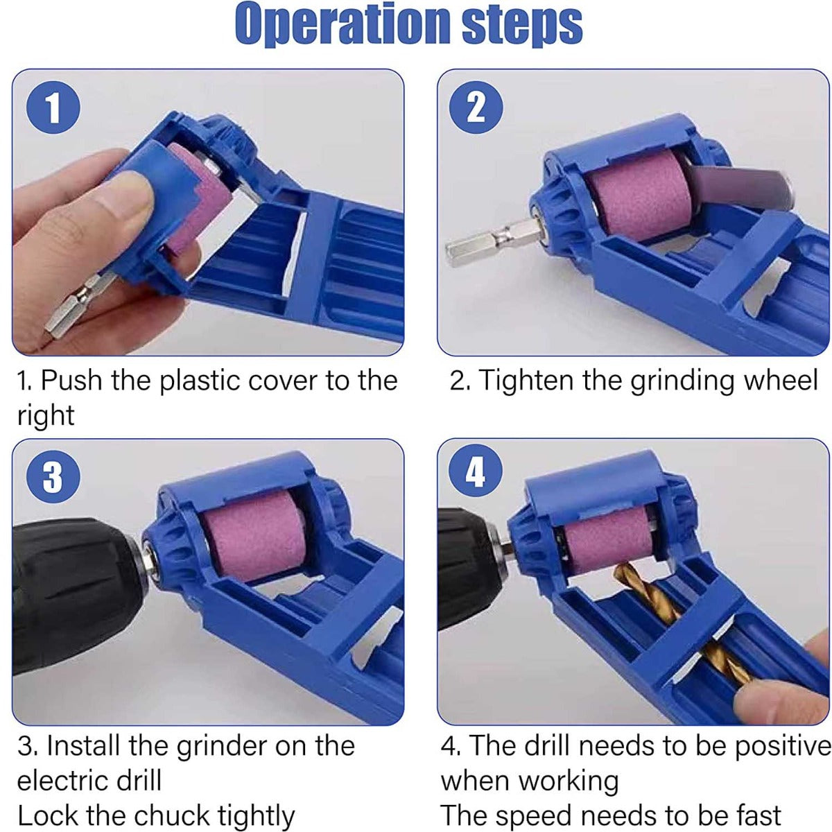Drill Bit Sharpener Tool
