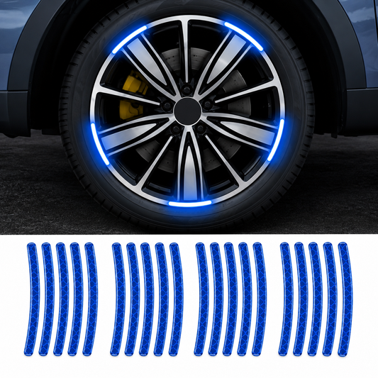 Car Wheel Hub Reflective Sticker