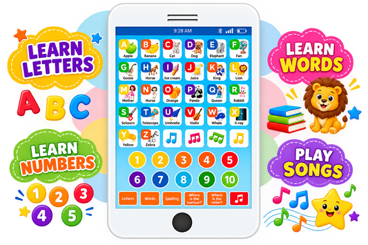 Educational Learning Tablet Toy, ABC & Numbers