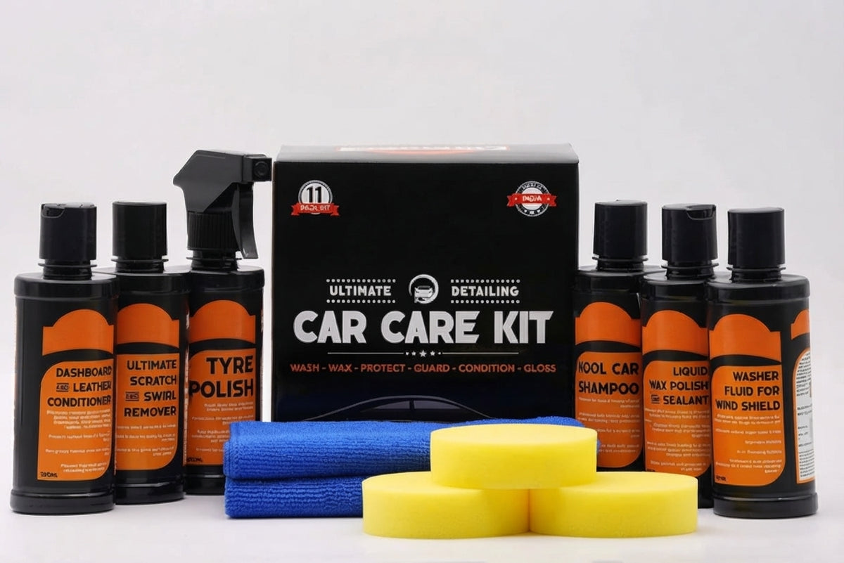 Car Care Cleaning Kit 11 Pcs