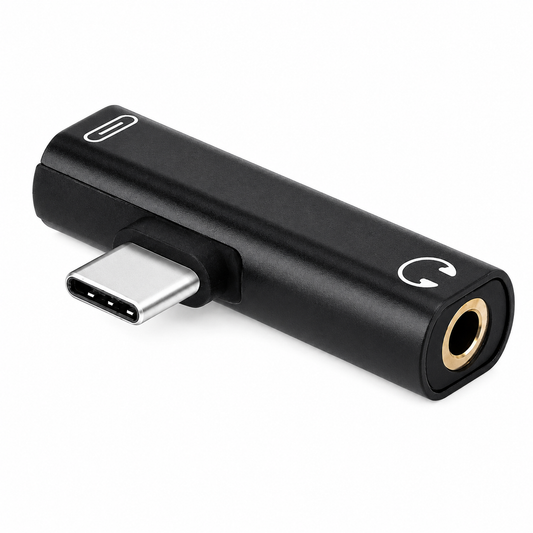 Type-C to 3.5mm Analog Audio Connector Headphone Jack Adapter
