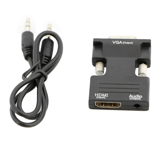 Female HDTV to VGA Male Converter Adapter