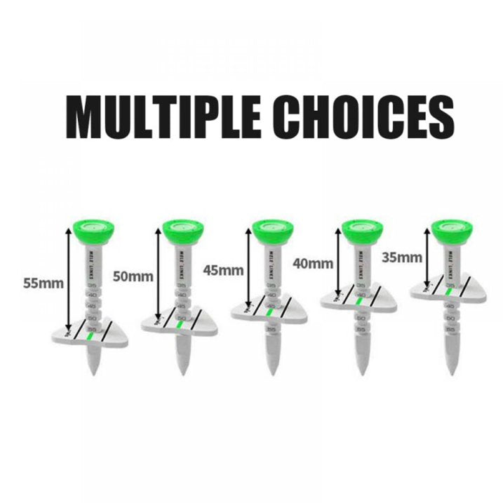 Adjustable Height Golf Tee Off with Greater Consistency & Shoot Better Scores