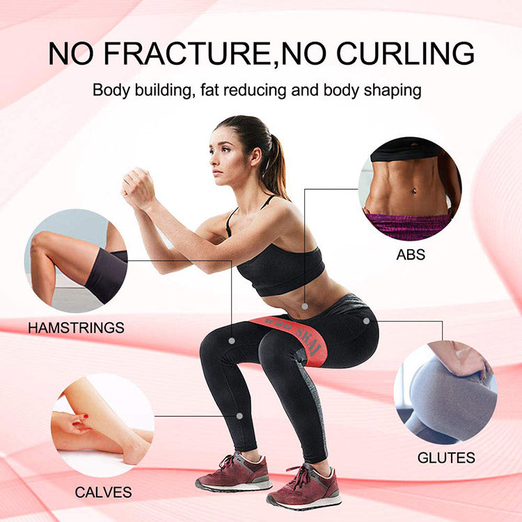 Exercise Resistance Loop Bands 5pcs/pack