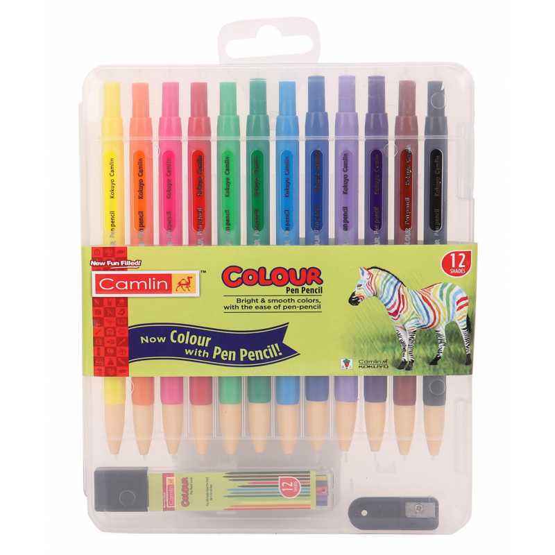 12 Colour Pen Pencil