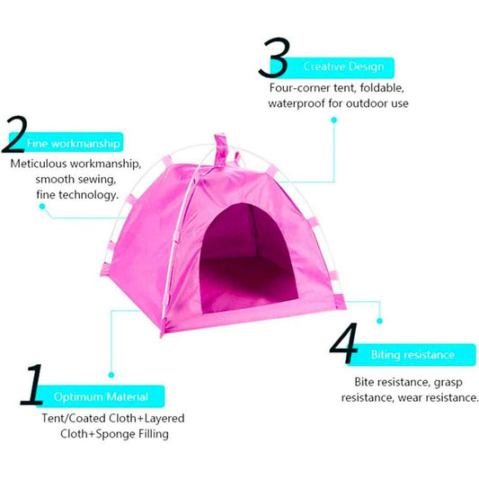 Pet Tent -Pink
