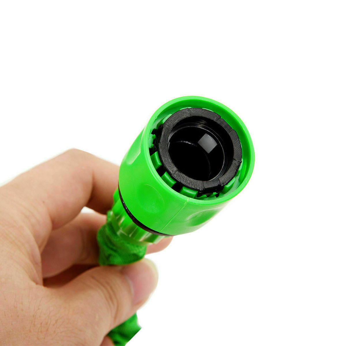 Expandable Garden Water Hose 100 Ft with Spray Nozzle