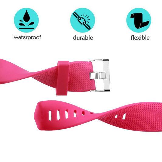 Fitness Tracker Normal Rubber band-Pink-L