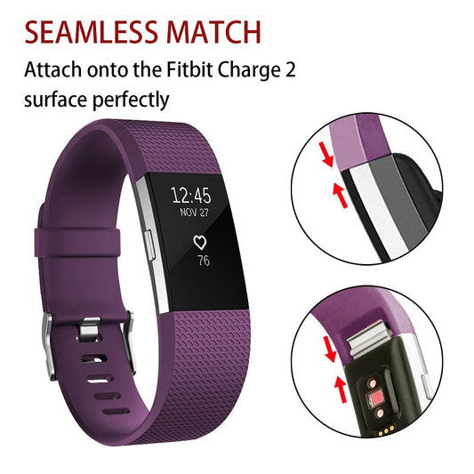 Fitness Tracker Normal Rubber band-Purple-S