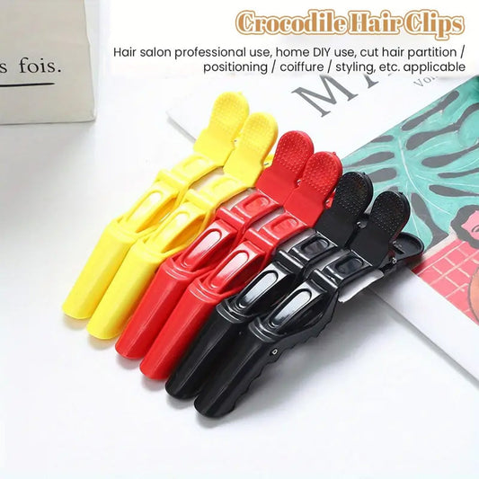 6 Pcs Colorful Hair Clips