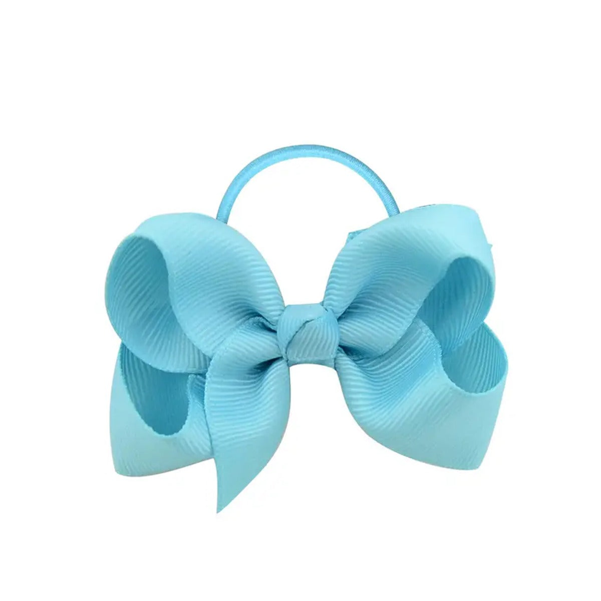 25 Solid Color Bow Hair Tie Cute Hair