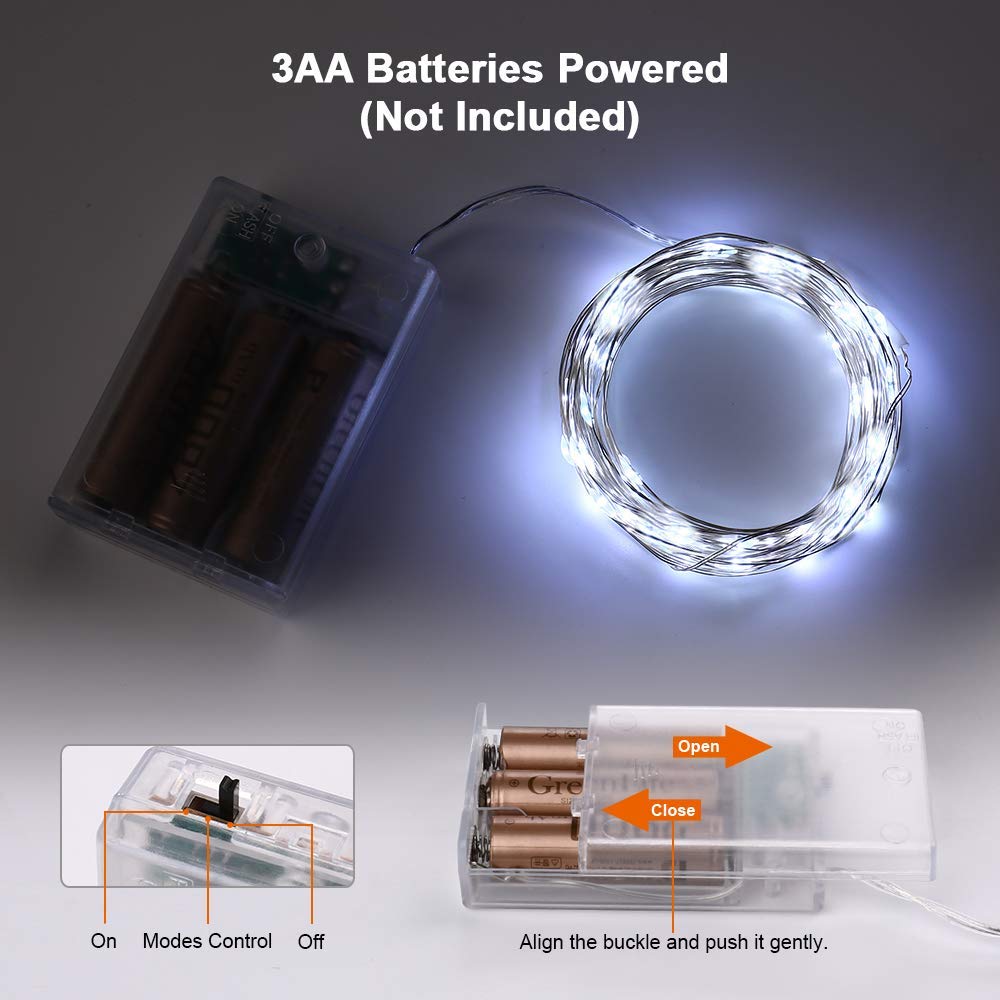 led string light-Warm White-3 M