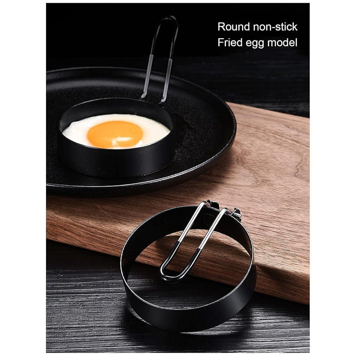 1pcs, Stainless Steel Egg Cooking Rings