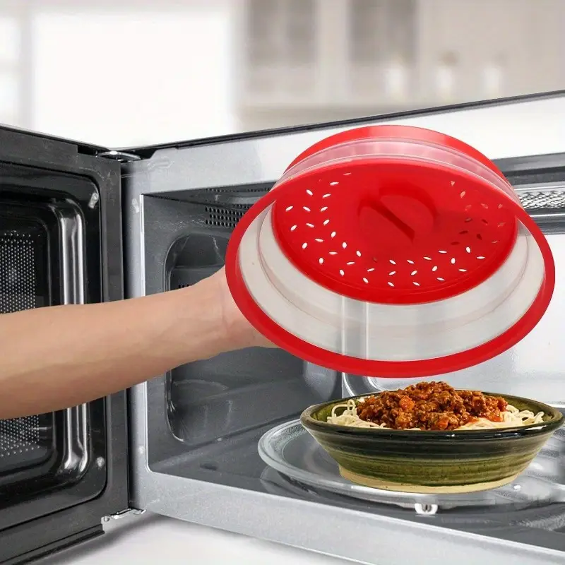 Collapsible Microwave Lid