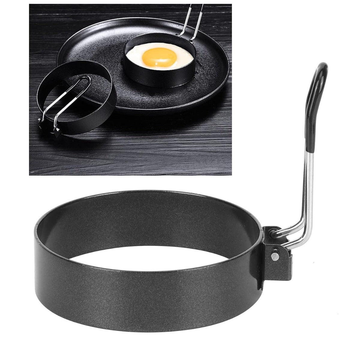 1pcs, Stainless Steel Egg Cooking Rings