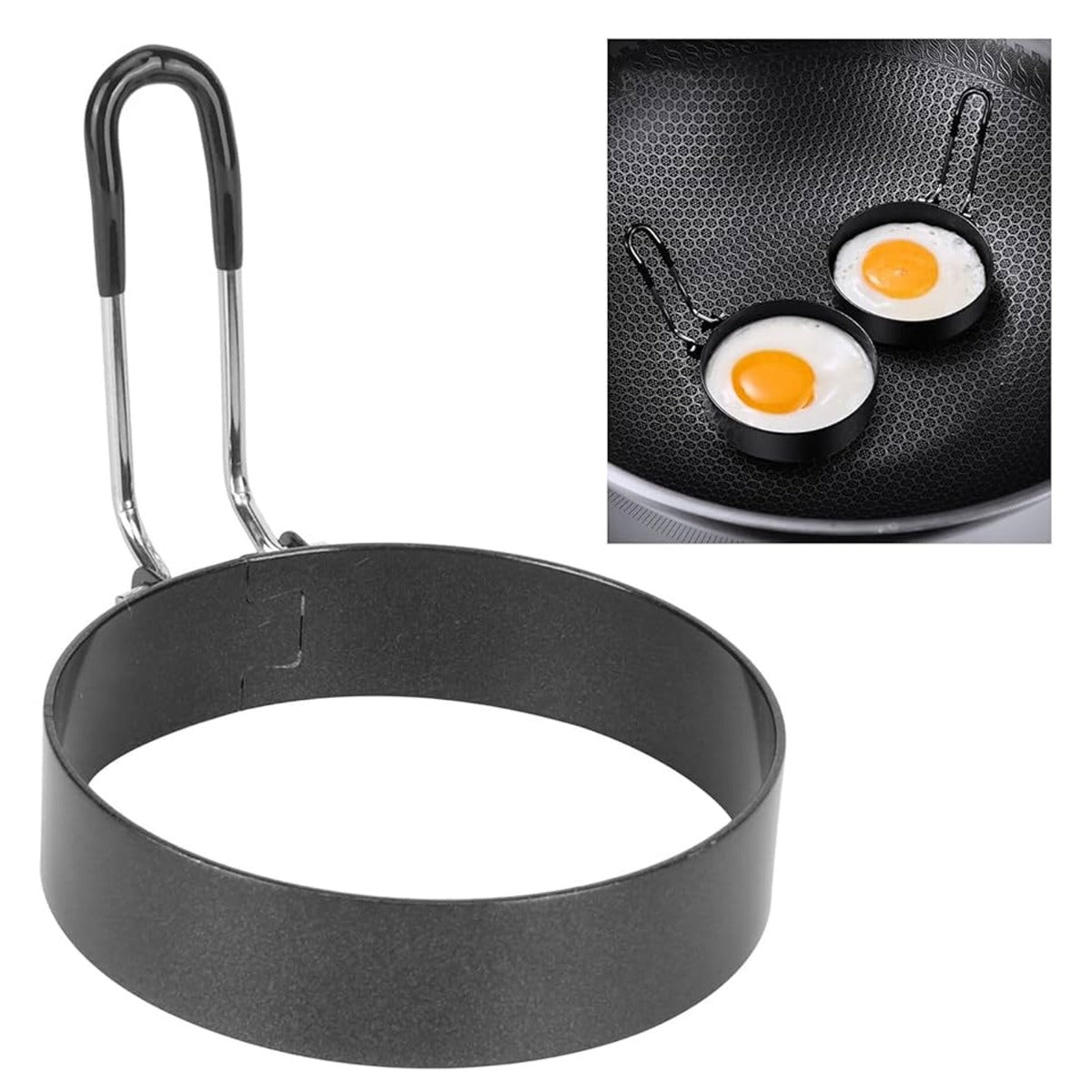 1pcs, Stainless Steel Egg Cooking Rings