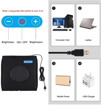 25cm Mini Table Top Light Box