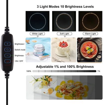 25cm Mini Table Top Light Box