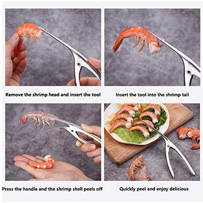 Stainless Steel Peeler Shrimp Prawn
