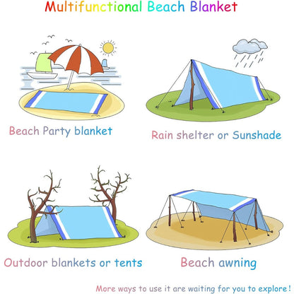 Waterproof Sandproof Beach Mat