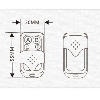 433mhz Universal Garage remote control