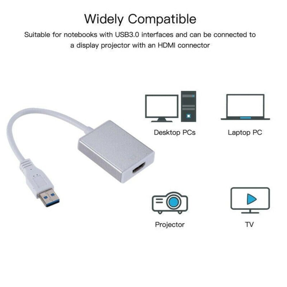 USB 3.0 to HDTV Video Converter Adapter