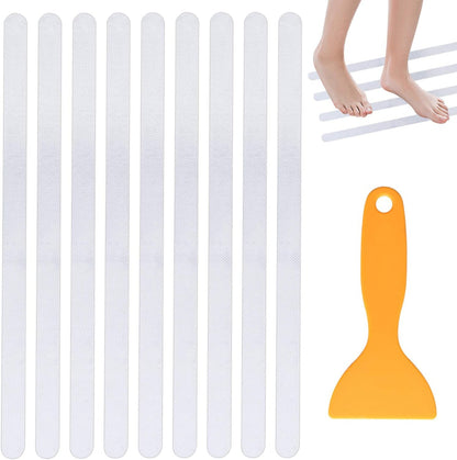 24Pcs Bath Tub Shower Stickers Anti Slip Grip Strips