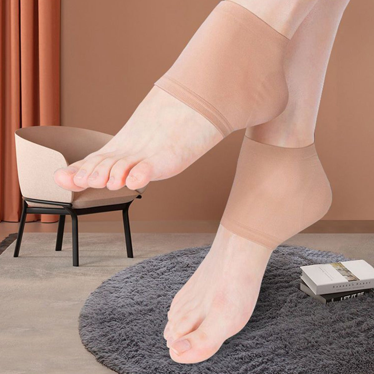 1 Pair Heel Moisturizing Sleeves